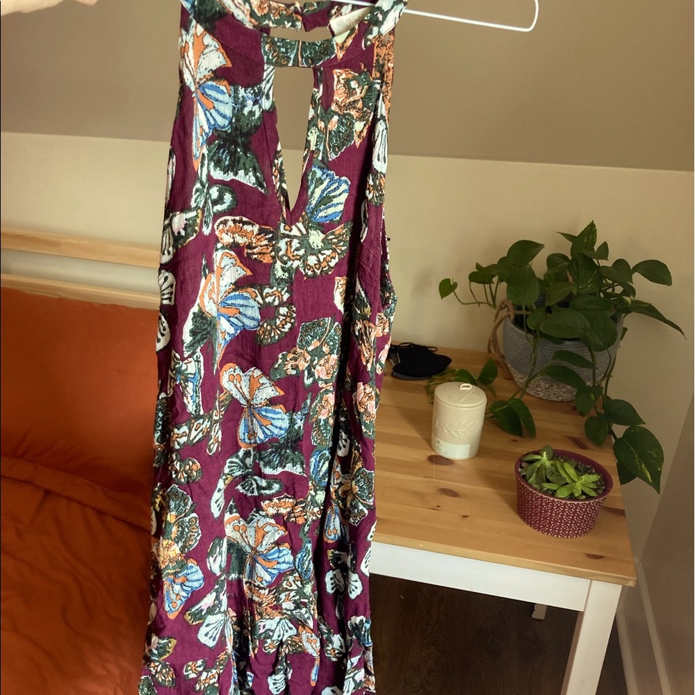 Butterfly Print Dress